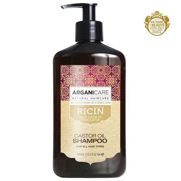 Shampoing Accélérateur de croissance - Arganicare Ricin