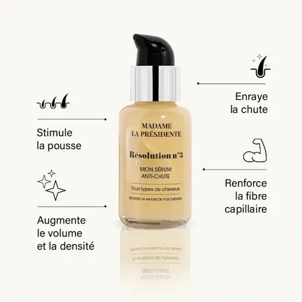 Sérum Anti-chute Cheveux RÉSOLUTION N°3 - Madame La Présidente