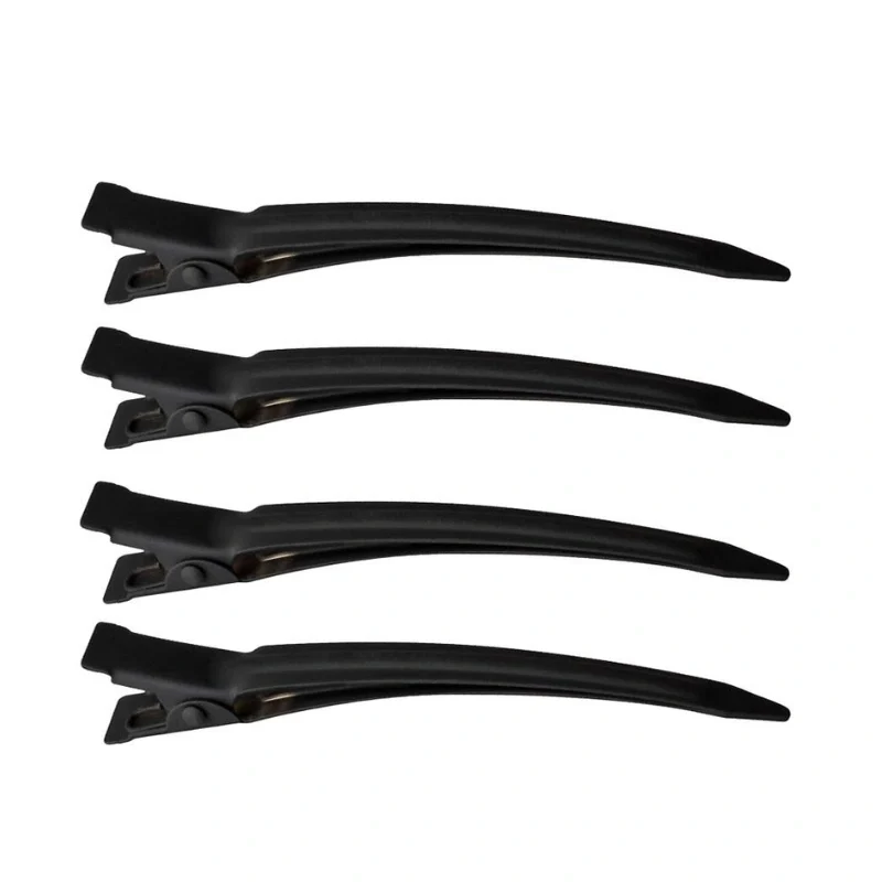 Pinces noires sépare mèches 9 cm Soft Touch - Denman