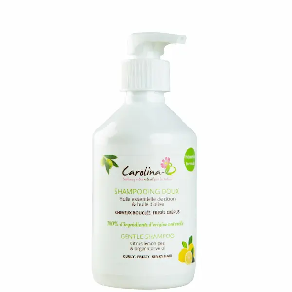 Shampoing Doux sans sulfates Olive Citron - Carolina B