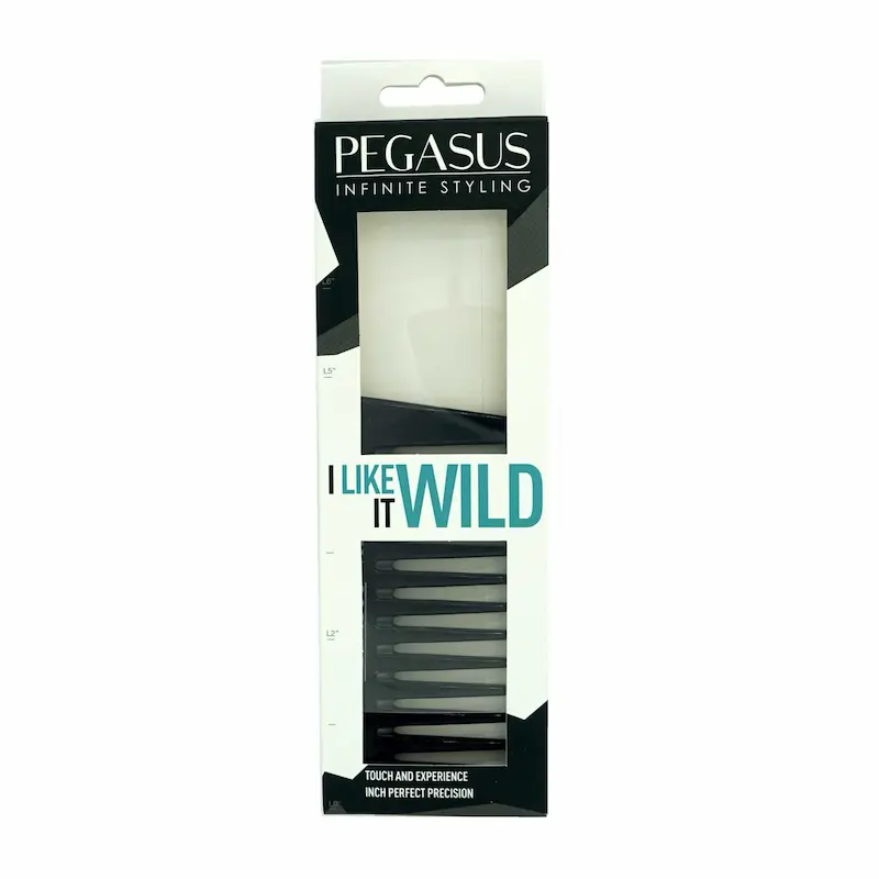 Peigne afro Ebonite 402 4'8 - PEGASUS