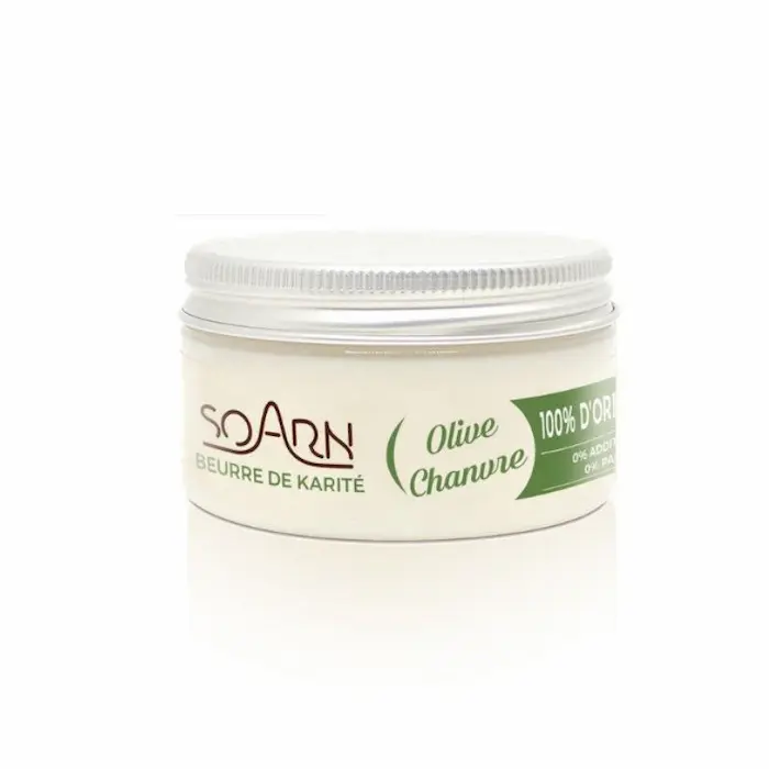 Beurre de Karité Olive Chanvre - Soarn