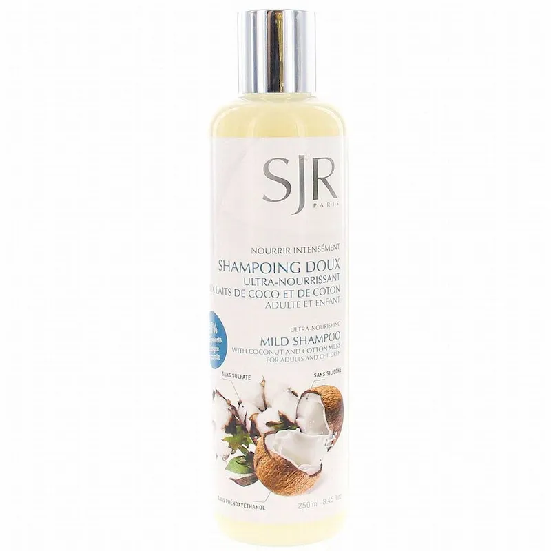 Shampoing Doux ultra-nourrissant sans sulfate - SJR Paris