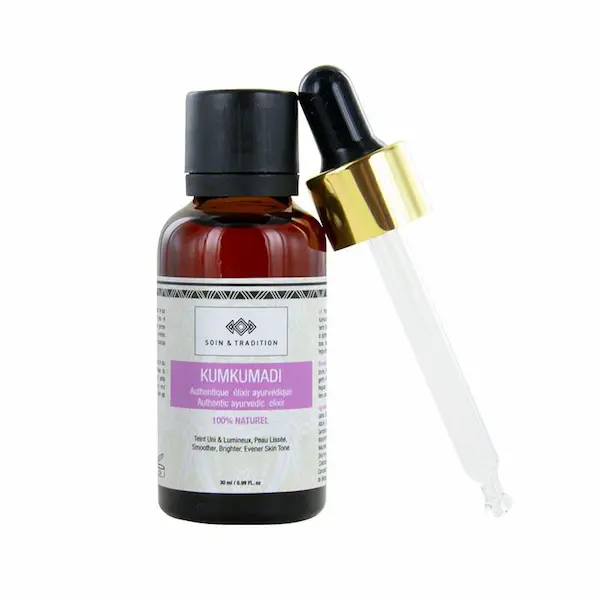 Kumkumadi Élixir Ayurvéda Anti Imperfections - Soin & Tradition
