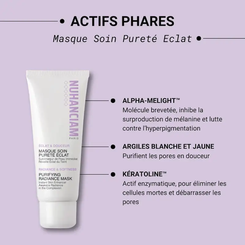 Masque Soin Pureté Éclat- Nuhanciam