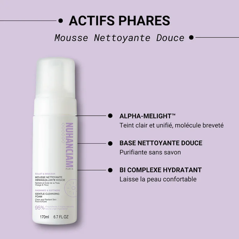 Mousse Nettoyante Douce - Nuhanciam