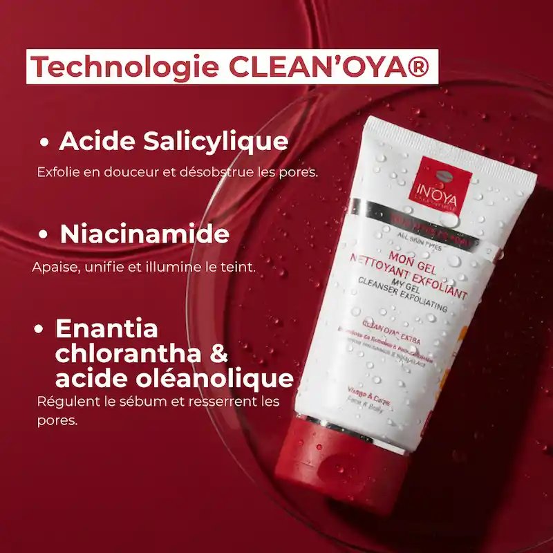Gel Nettoyant Exfoliant - IN'OYA