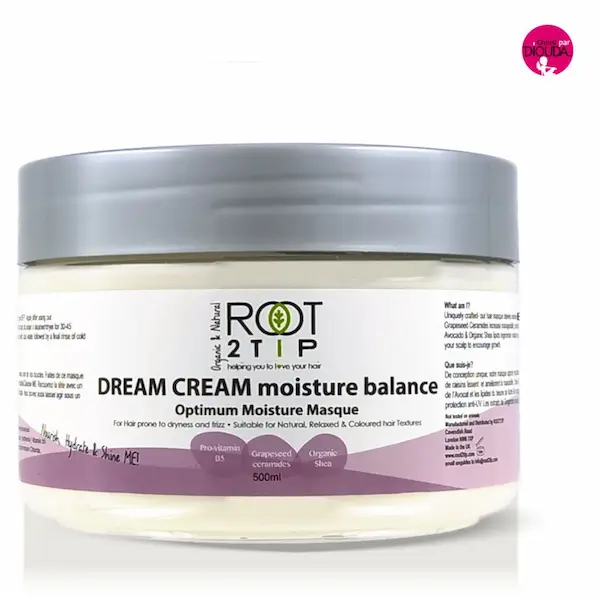 Masque Cheveux Secs Dream Cream Moisture Balance - Root2Tip