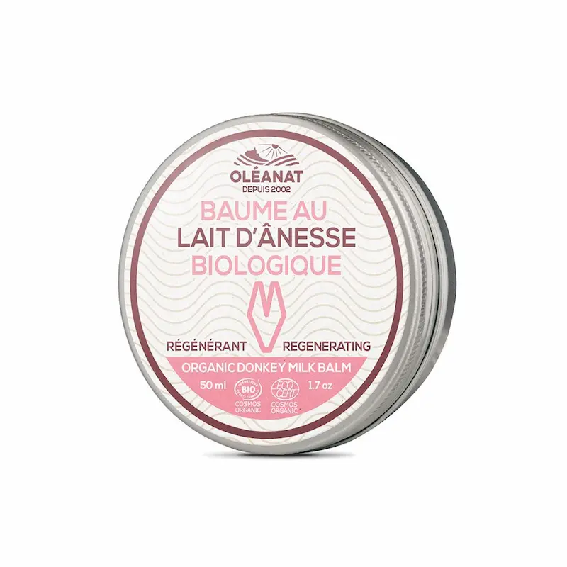 Baume Soin Visage Bio au Lait d'Ânesse - Oléanat