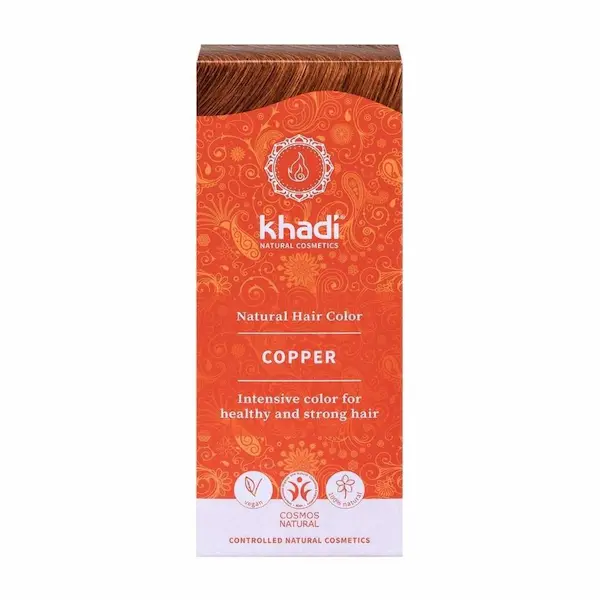 Coloration végétale Cuivrée Copper 100g - Khadi