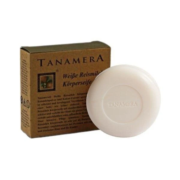 Savon Blanc Ultra-doux au Lait de Riz - Tanamera