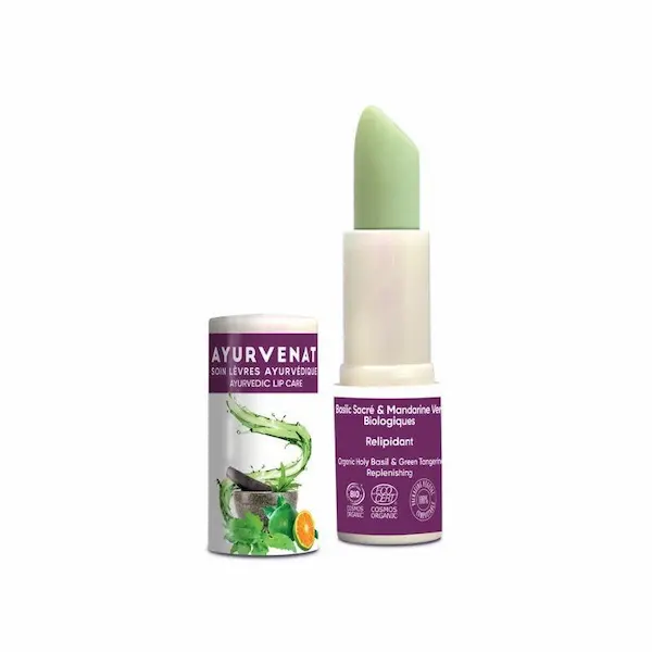 Baume à lèvre naturel bio relipidant - Ayurvenat