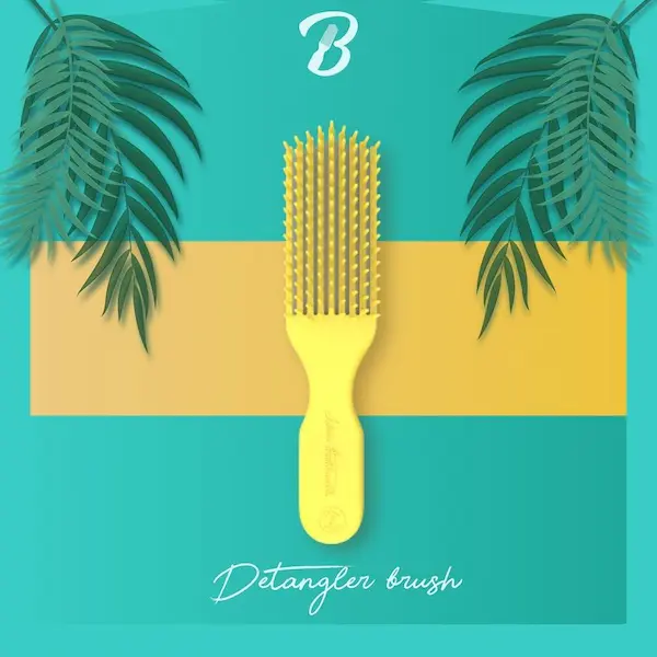 Brosse Démêlante Curl Detangler Jaune Mimosa - Felicia Leatherwood