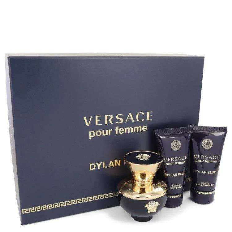 Dylan Blue Pour Femme, Gift Set by Versace