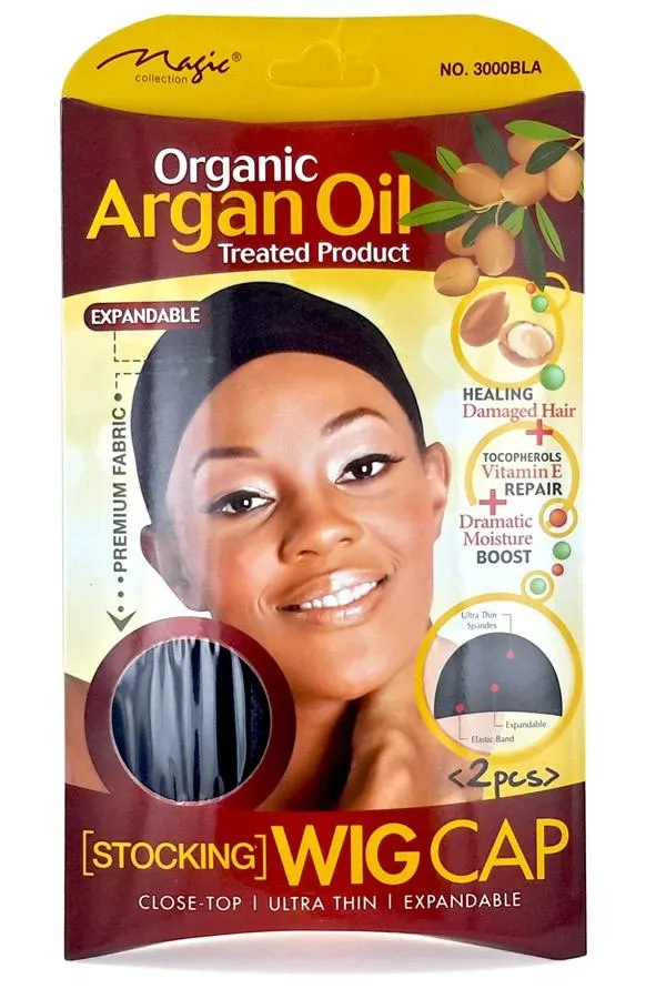 2 bonnets de sous perruque à l’huile d’Argan