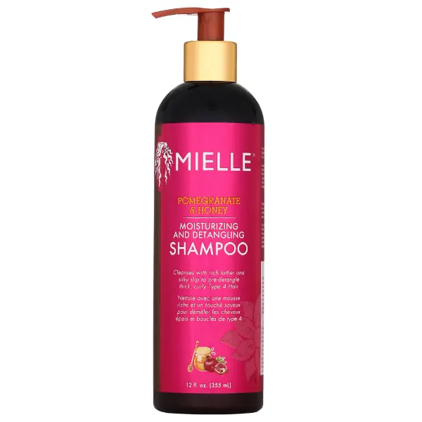 Shampoing Hydratant Démêlant Pomegranate & Honey - Mielle Organics