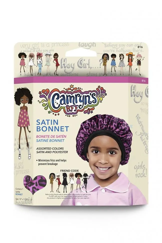 Bonnet de nuit Satin pour Enfant - Camryn's BFF