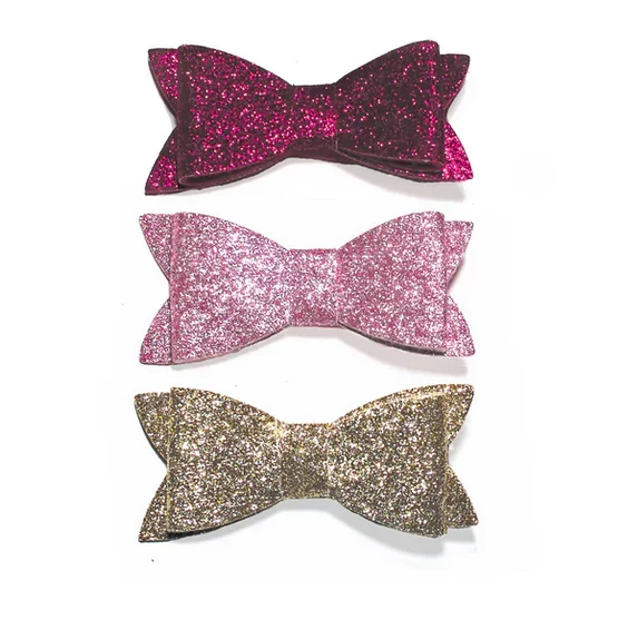 3 Barrettes Noeud Papillon Clips - Camryn's BFF
