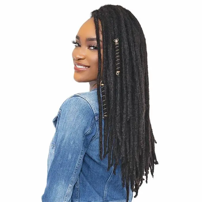 Dreadlocks Extensions Naturelles Loc N Roll Braid 12 pouces - Janet Collection