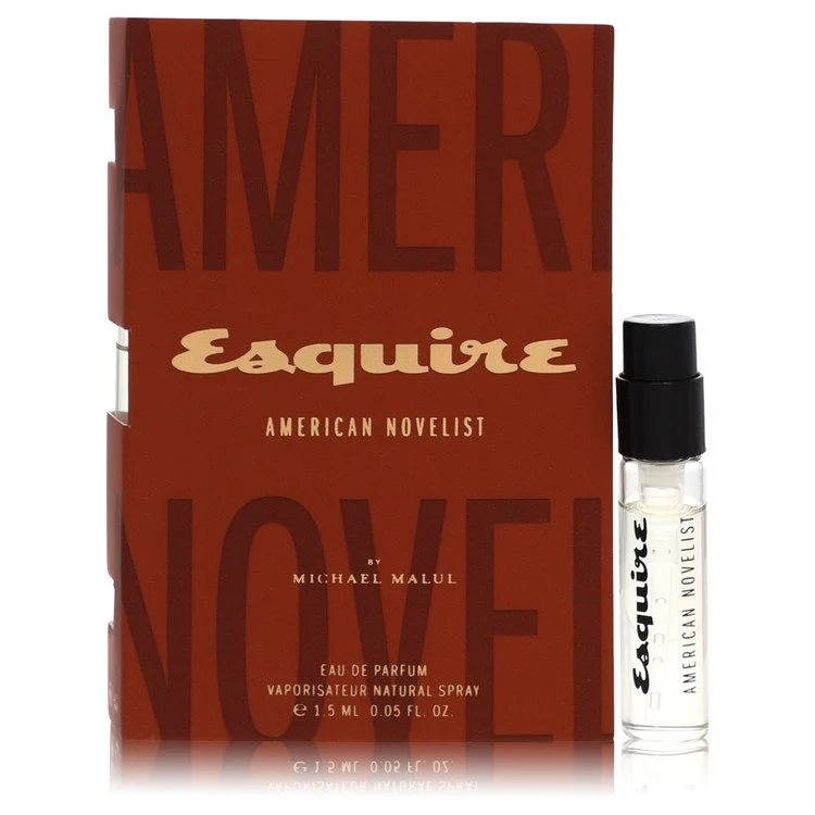 Esquire American Novelist Vial (sample) by Michael Malul