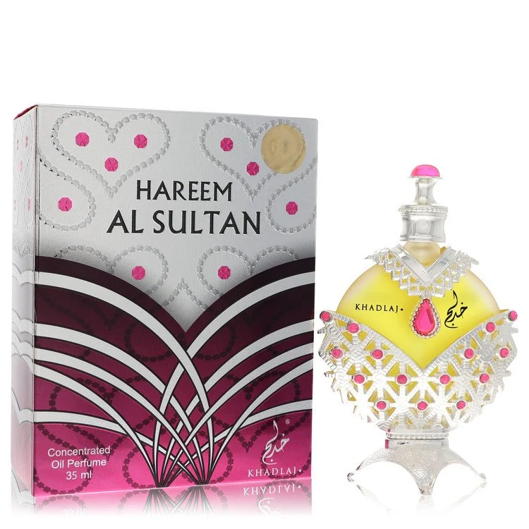 Khadlaj Hareem Al Sultan Silver Concentrated Perfume Oil (Unisex) by Khadlaj