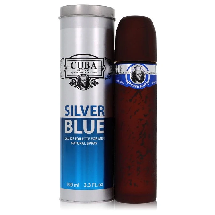Cuba Silver Blue Eau de Toilette by Fragluxe