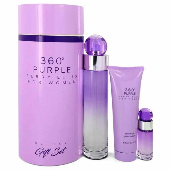 360 Purple, Gift Set by Perry Ellis