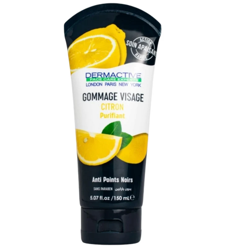 Dermctive Gommage Visage Citron Purifiant