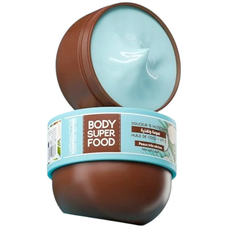 Dermactive Body Care Experts Body Super Food Coco Peaux Trés Séches
