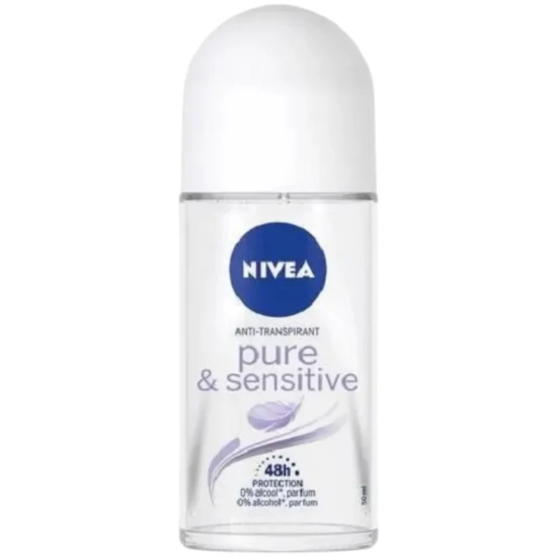 Nivea Déodorant Bille Women Roll-On Pure & Sensitive