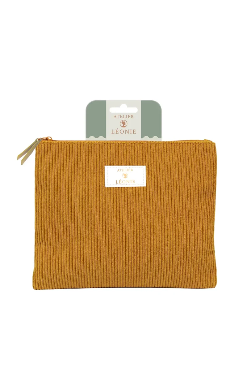Pochette de toilette Femme (21x17) - Velours côtelé