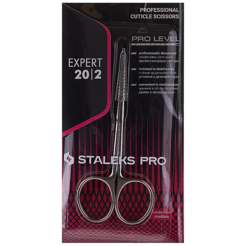Staleks Pro Expert Se-20/2 Ciseaux À Cuticules Professionnels