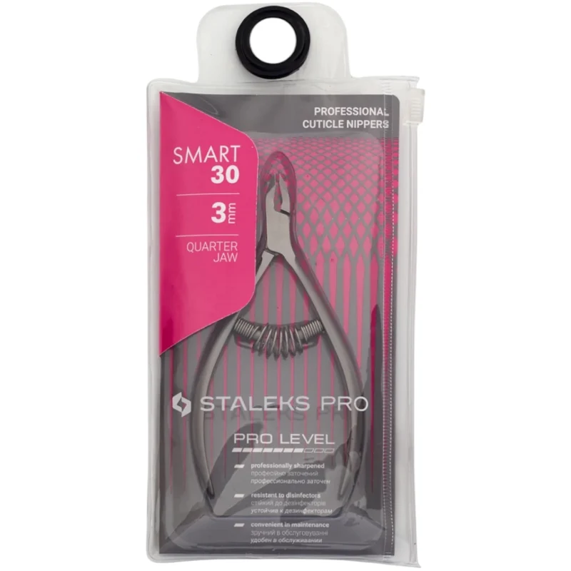 Pince À Cuticules Staleks Pro Smart 30, Ns-30-3 Mm