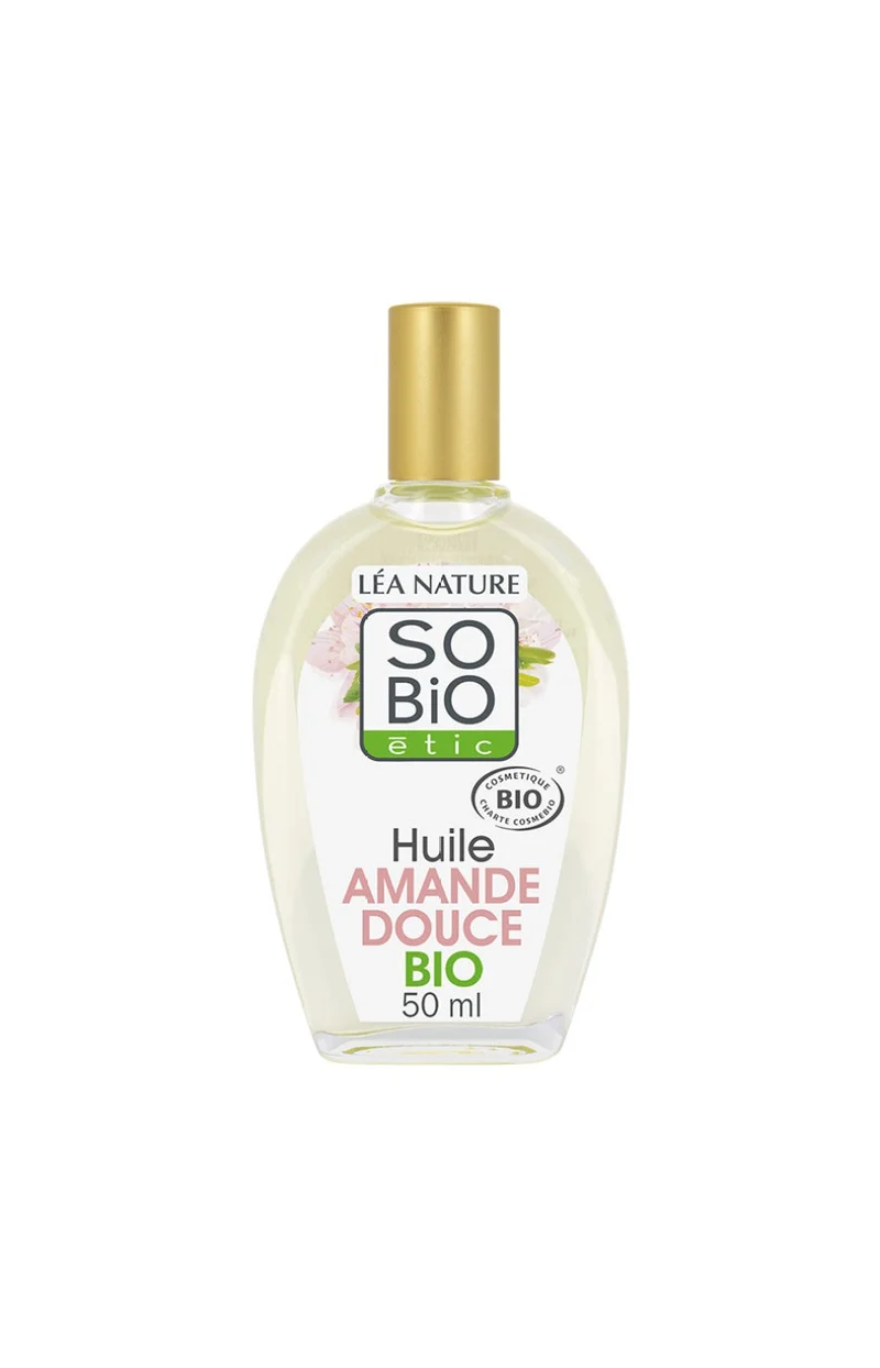 Huiles d'amande douce bio - Visage & corps - 2 x 50 ml