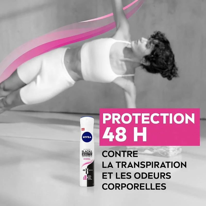 Nivea Déodorant Atomiseur Black & White Original Spray