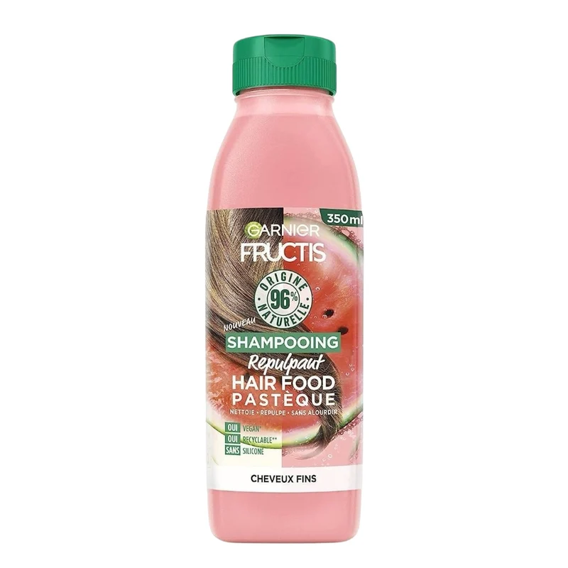 Garnier Fructis Shampooing Nourrissant Pastèque Que Pour Cheveux Fins