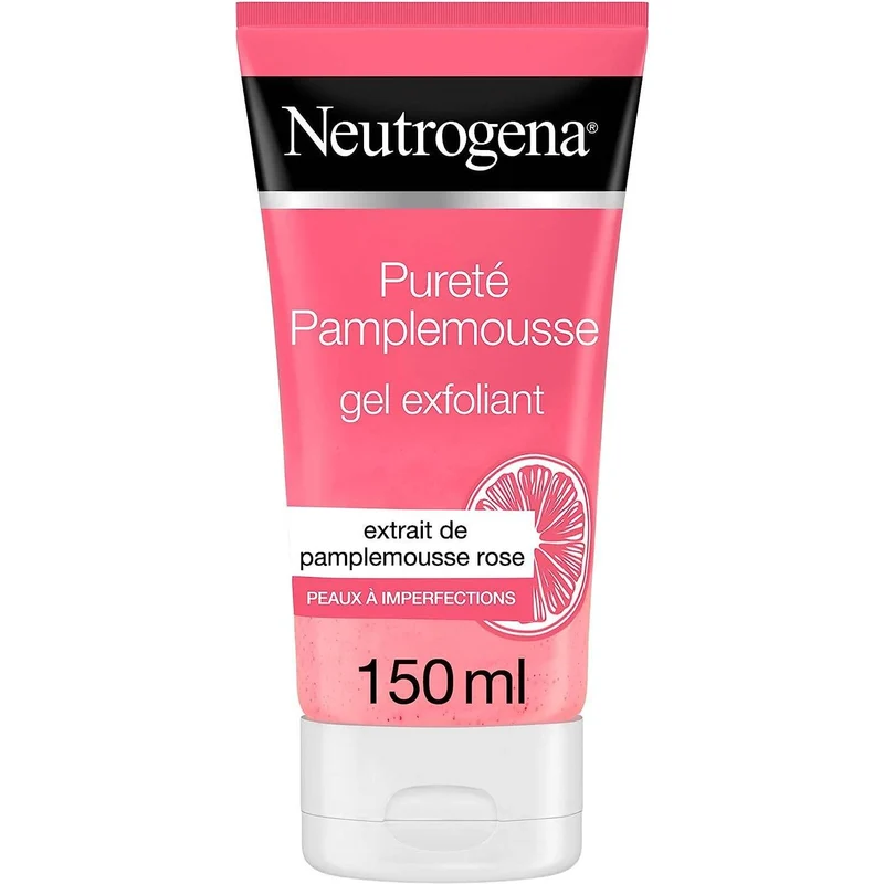 Neutrogena Gel Exfoliant Au Pamplemousse Rose Anti-Imperfections
