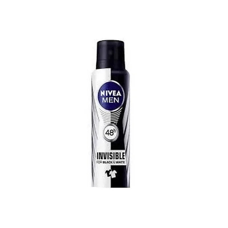 Nivea Uomo Invisible Per Nero e Bianco Power 200 ml — Deodorante spray
