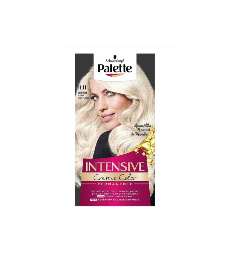 Schwarzkopf Intensive Crema Colore Permanente Ultra Platino 11.11 1 unità — Colorazione capelli