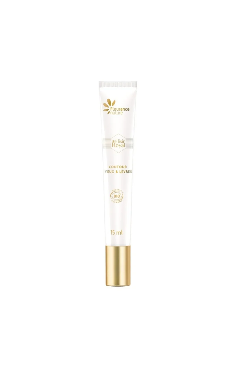 Soin anti-rides bio yeux & lèvres - Gelée royale & acide hyaluronique - 15 ml