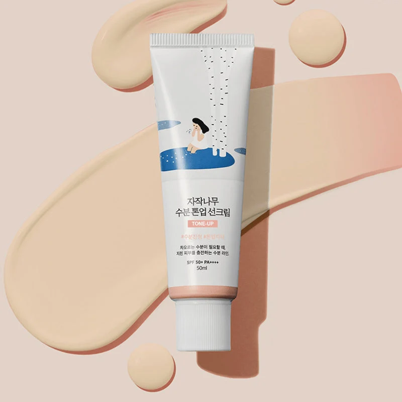 Round Lab Birch Idratante Tone-Up Protezione Solare 50ml — Crema solare