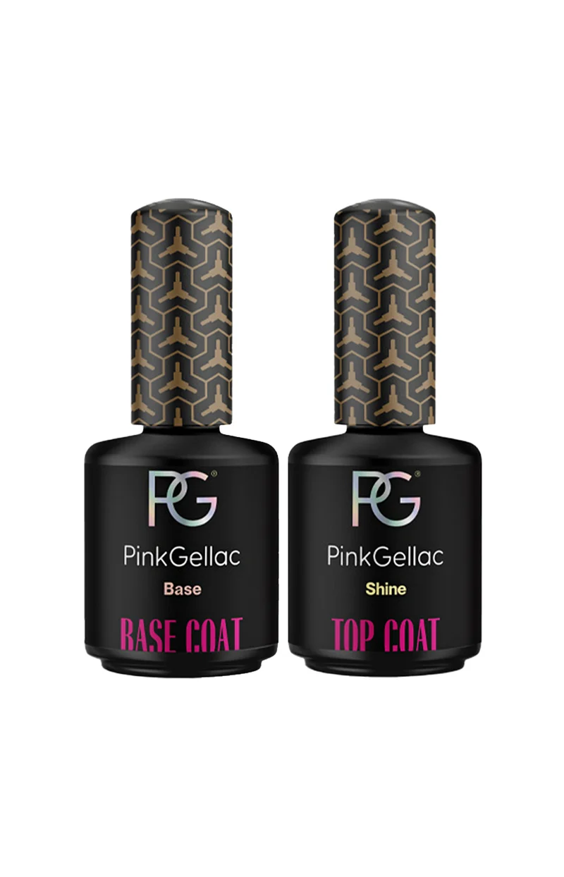Base & top coat effet lustré - 2 x 15 ml