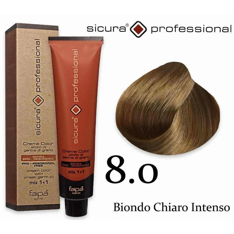 Faipa Professional Sicura Professional 8.0 120 ml — Colorante capelli