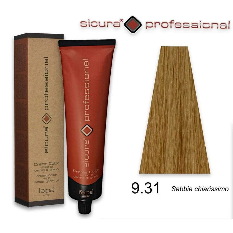 Faipa Professional Sicura 9.31 120 ml — Colorante capelli