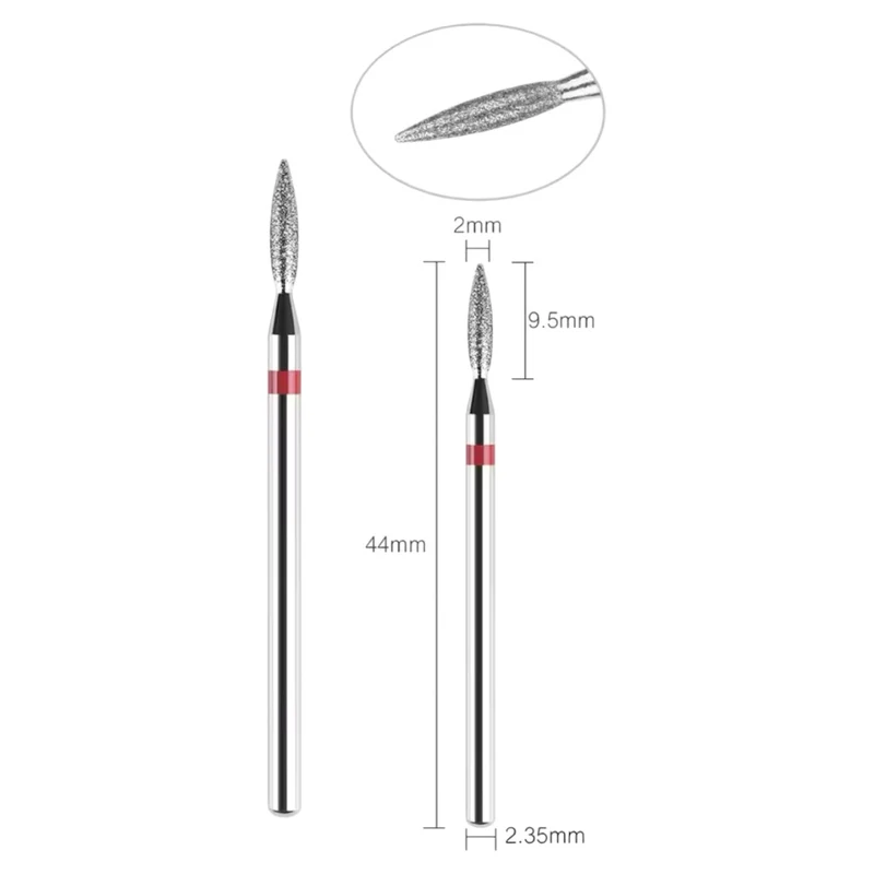 Fraise À Diamant Embout Pour Manucure Foret Électrique Pour Ongles