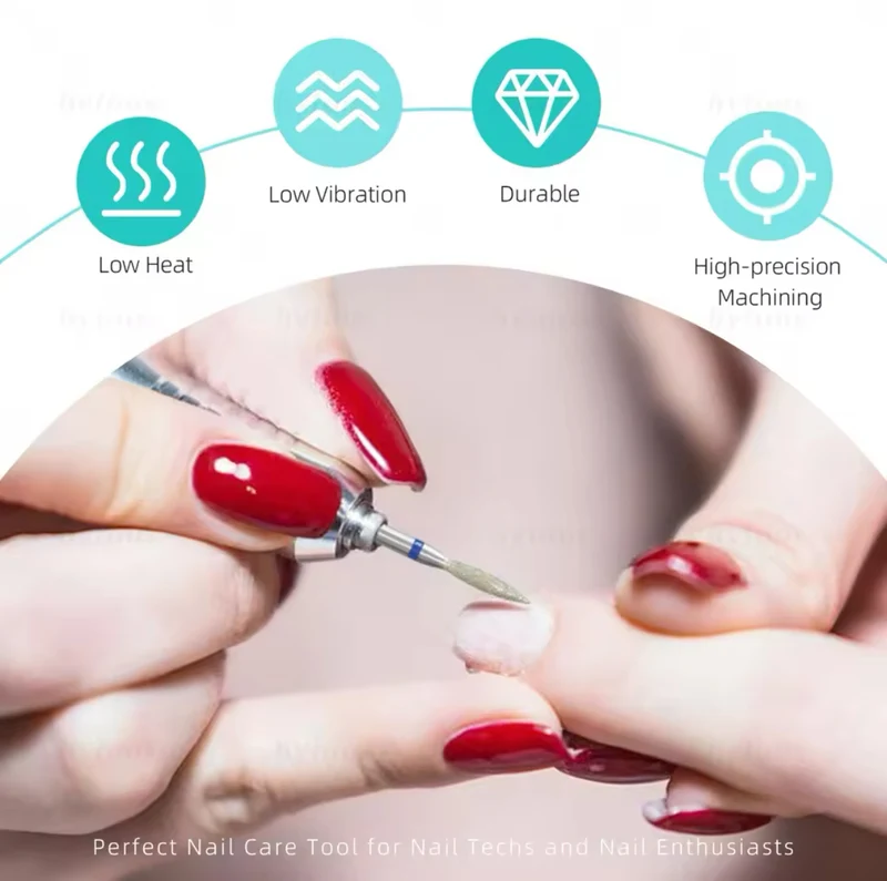 Fraise À Diamant Embout Pour Manucure Foret Électrique Pour Ongles