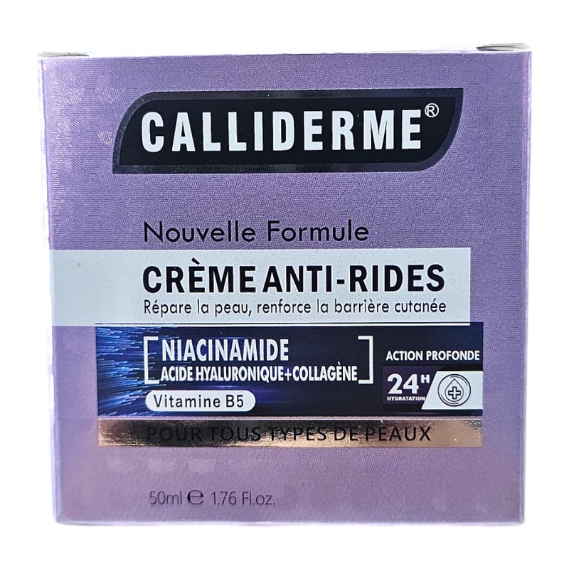 Calliderm Crème Anti-Rides Répare La Peau Renforce La Barrière Cutanée