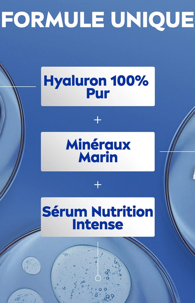 Laits corps hydratants - Hydratation Express - Minéraux marins - Peaux sèches - 2 x 250 ml