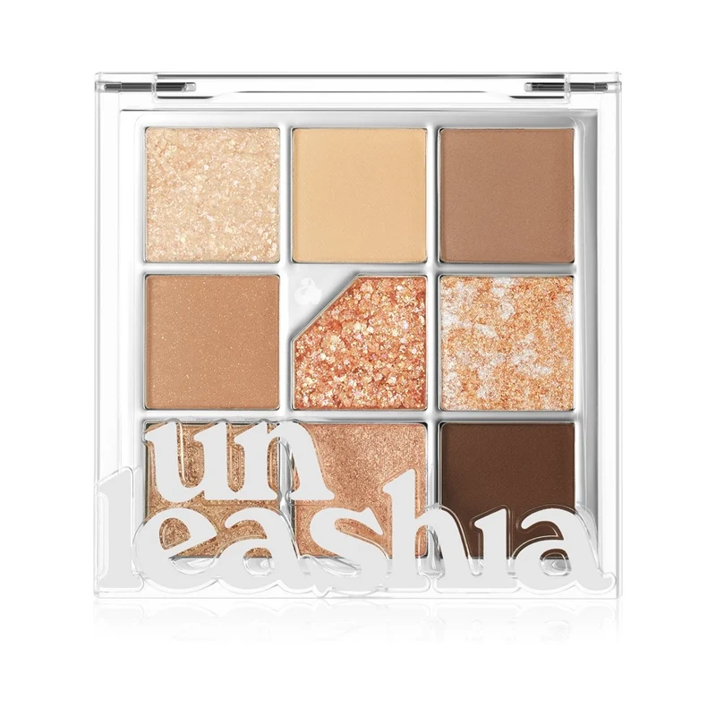 Unleashia Glitterpedia No.2 All of Brown Palette Ombretti 6,2 g — Palette Ombretti