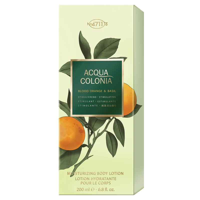 4711 Acqua Colonia Blood Orange & Basil 200 ml — Acqua di Colonia